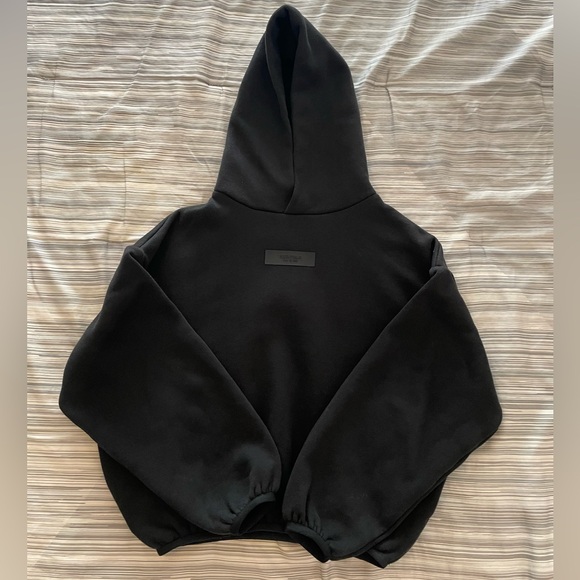 Essentials Fear of God Black Hoodie - Picture 1 of 4